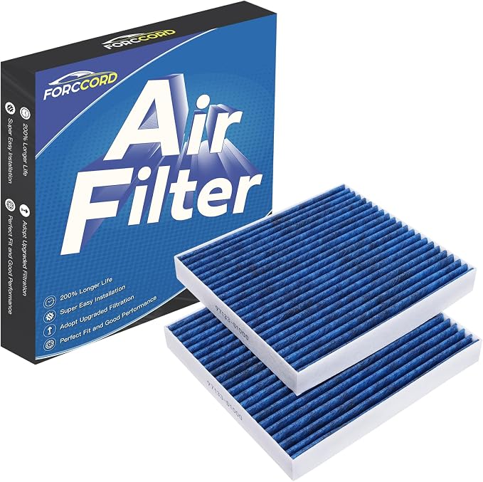 2-PACK HEPA Cabin Air Filter Fits by Forccord