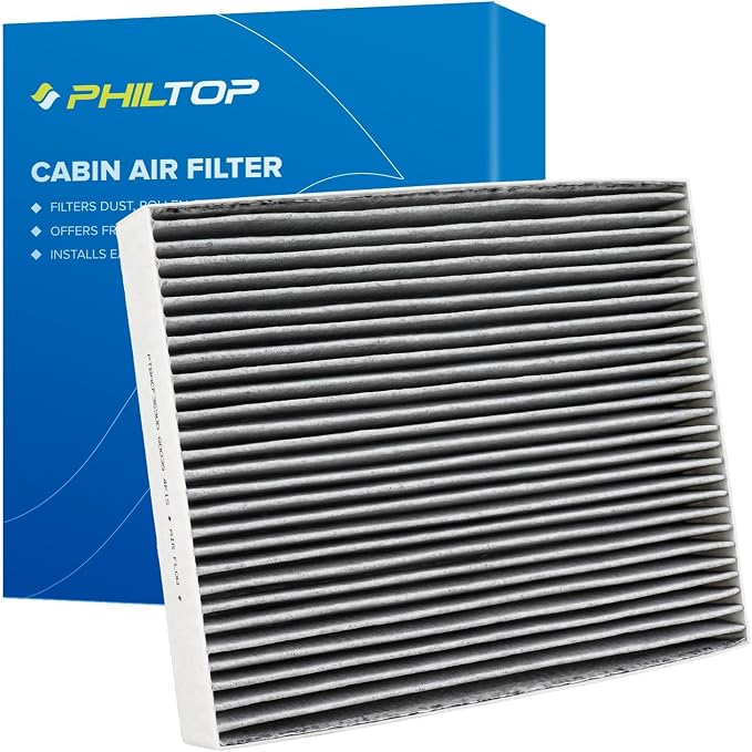 PHILTOP HEPA Cabin Air Filter w/Activated Carbon, Compatible by PHILTOP