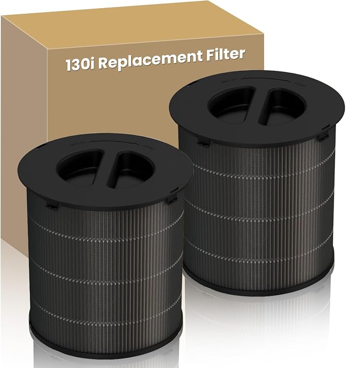 2 PACK 130i Replacement Filter Compatible by HKNECE