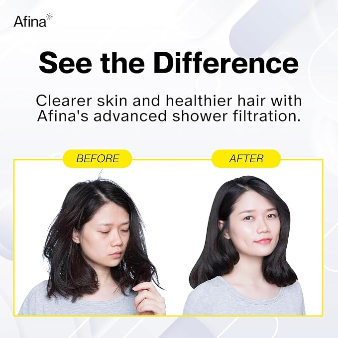 Afina Filtered Shower Head, Shower Filter - Image 4
