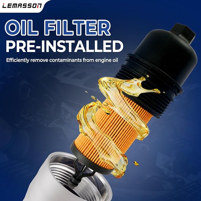 926-959 Upgrade Aluminum Engine Oil Cooler Oil Filter Housing - Image 5