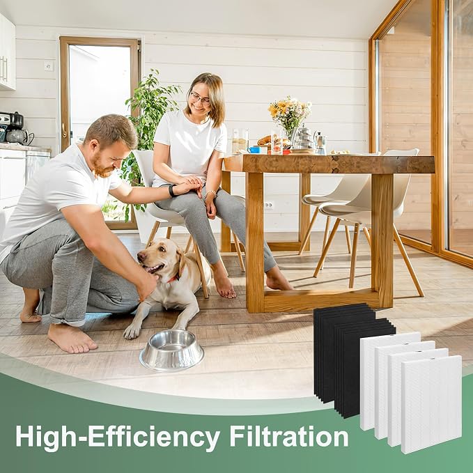 4+12 Pack True HEPA Replacement Filter Compatible - Image 2