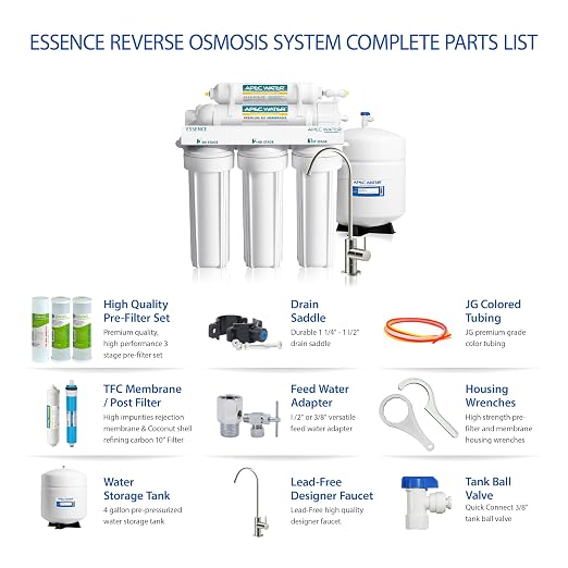 APEC Water Systems ROES-100 Essence Series Top Tier 5-Stage Certified Ultra - Image 7