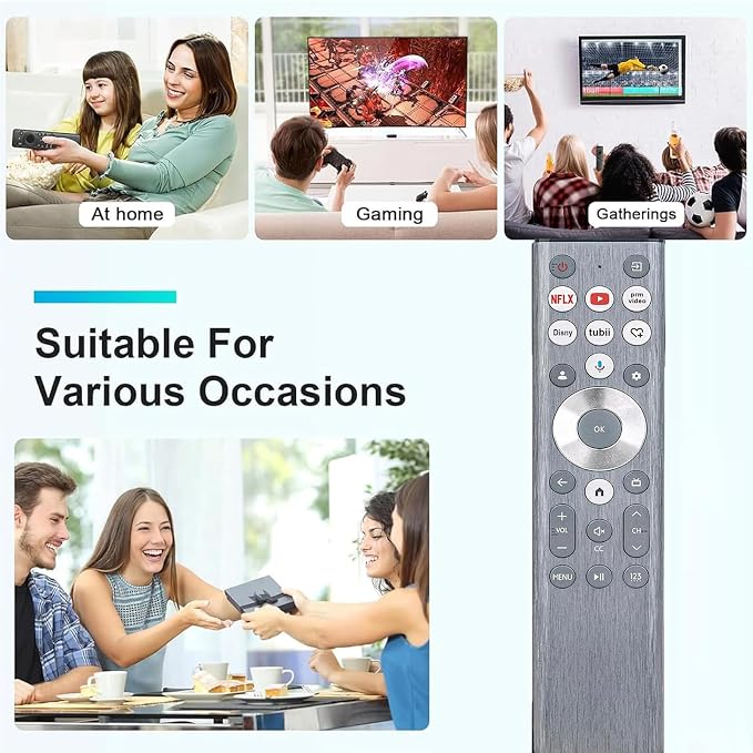 ERF6A80 Voice Remote fit Hisense TV Remote, Compatible - Image 5