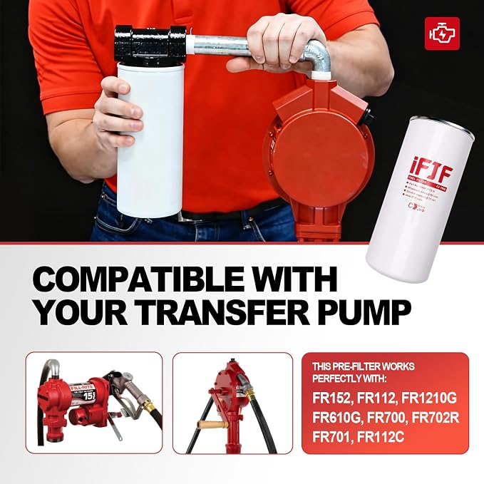 iFJF F1810PM0 Fuel Filter Element Spin-on Particulate Replacement - Image 2