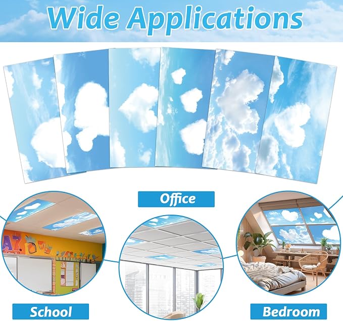12 Pcs Fluorescent Light Covers - Image 5