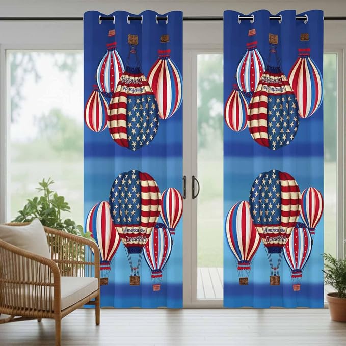 Independence Day Waterproof Outdoor Curtains - Image 8