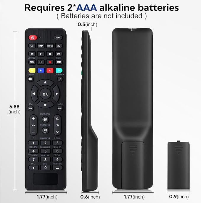 Universal Remote Control for Samsung, Panasonic All Series TV - Image 5