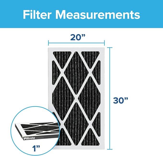 Filtrete 20x30x1 Air Filter, MPR 1200, MERV 11, Allergen Defense Odor Reduction - Image 2