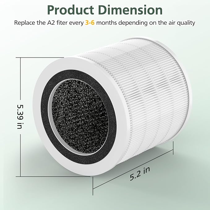 2 Pack H7126 Replacement Filter - Image 5