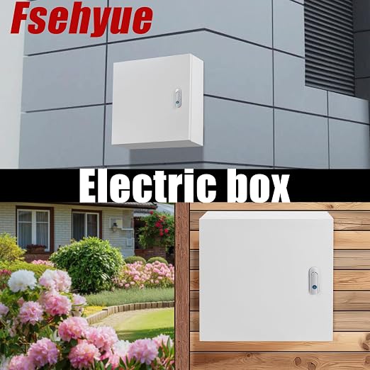 Electrical Box 16 x 16 x 6 Inch Indoor Outdoor Electrical Enclosure Box Steel - Image 7