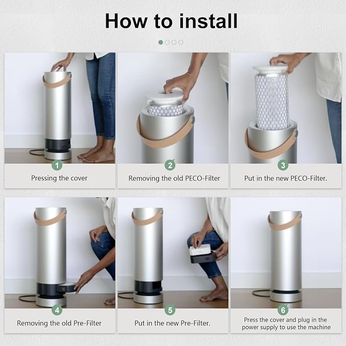 Air Filter Replacement Set Compatible - Image 9