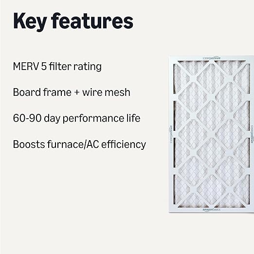 Amazon Basics MERV 5 AC Furnace Air Filter - Image 2