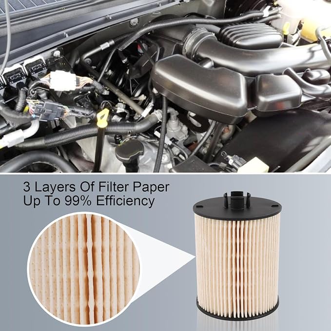 CARMOCAR FD4617 Diesel Fuel Filter replacement - Image 5