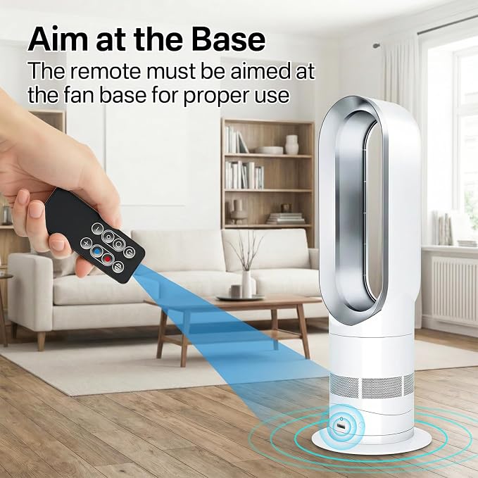 Replacement Remote Control for Dyson AM09 Hot+Cool Fan Heater, Compatible - Image 4