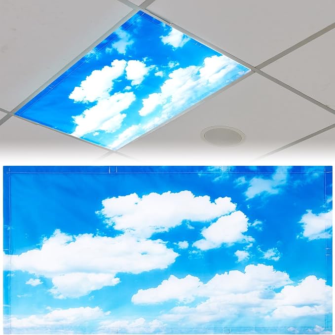 Patelai 4 x 2 Feet Fabric Fluorescent Light Cover by Patelai