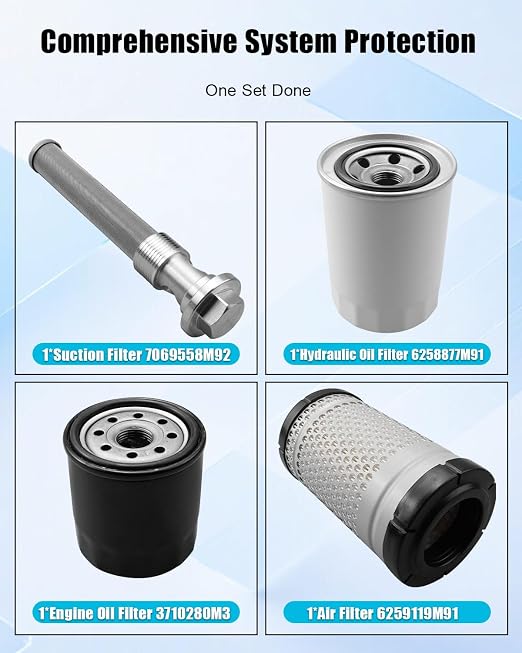 3710280M3 Filter Maintenance Kit Replace 3707793M1 6259119M91 6258877M91 - Image 3