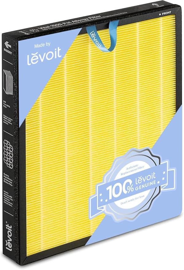 LEVOIT Genuine Vital 100S-P Air Purifier Pet Allergy Replacement Filter by Levoit