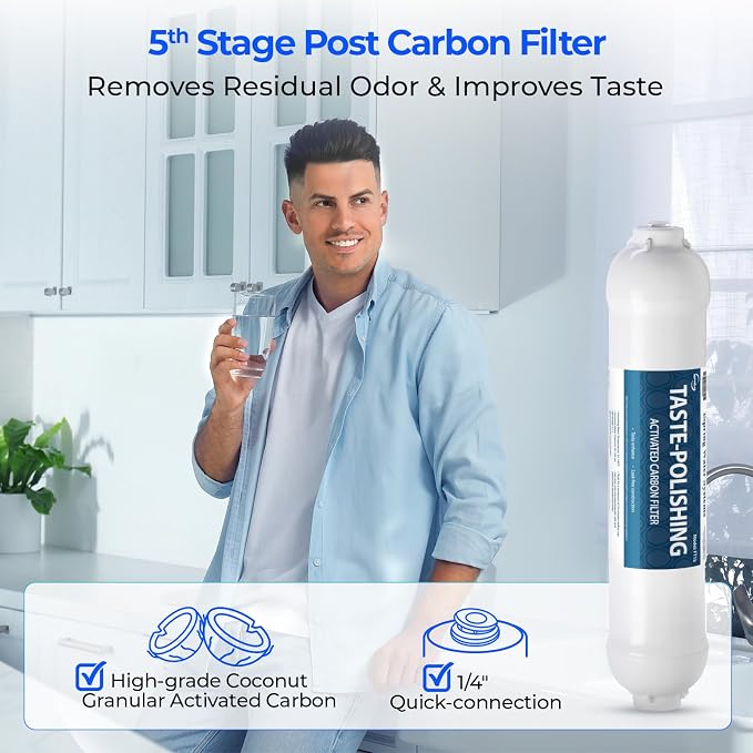 iSpring F19K75 NSF Certified 2-Year Replacement Filter Set - Image 6