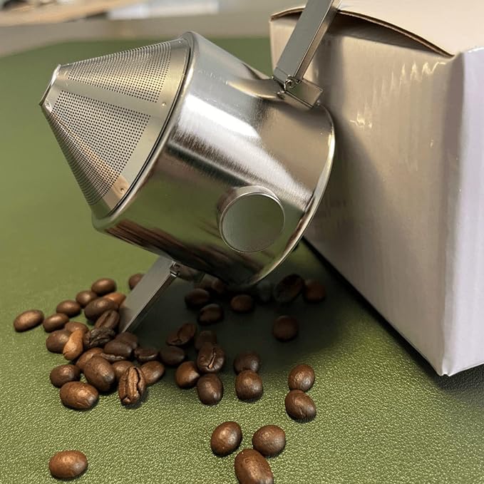 Portable Pour Over Coffee Maker Stainless Steel Reusable Coffee Filter Hand - Image 6