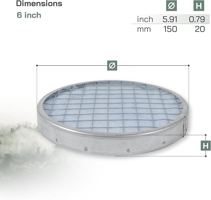 Vent Systems 6" Filter Replacement - Image 6