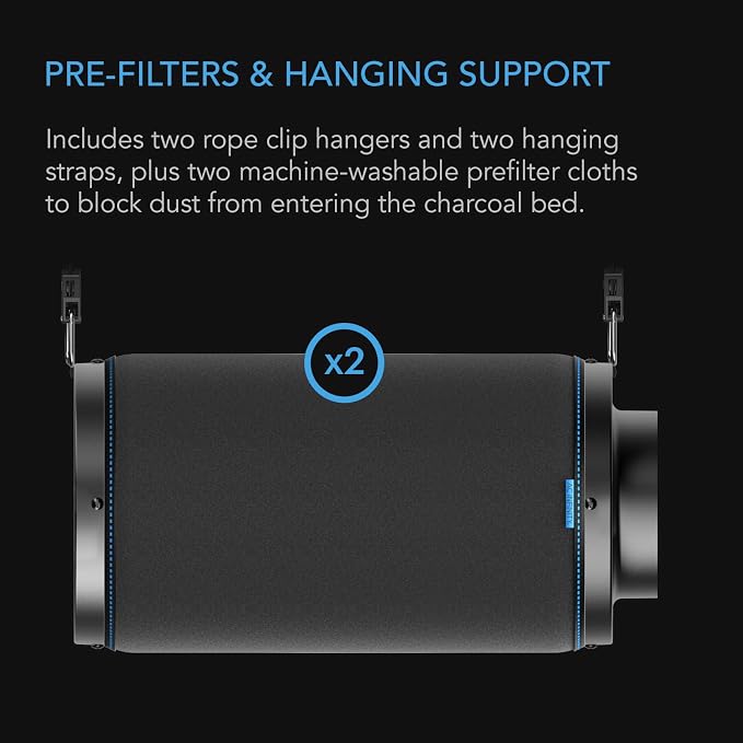 AC Infinity Air Carbon Filter 8" - Image 6