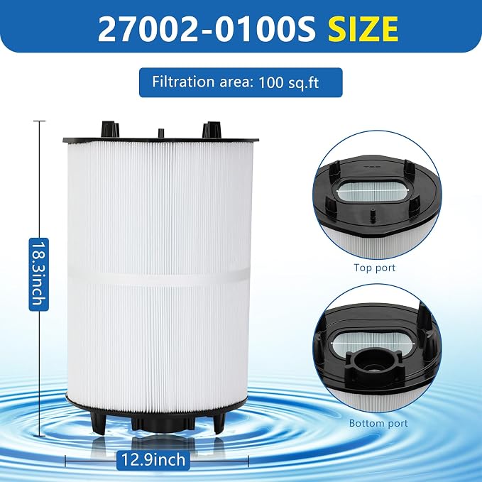 27002-0100s Pool Filter Cartridges Compatible - Image 2