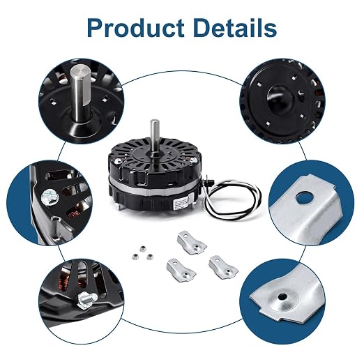 Criditpid F0510B2944, F0510B2497 Power Vent Attic Fan Motor Replacement - Image 6
