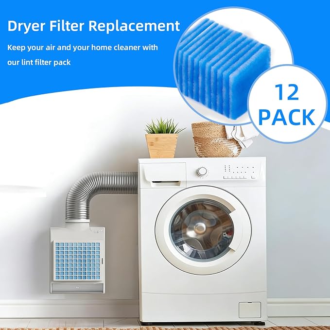12-Pack Dryer Filter Replacement, Compatible - Image 7