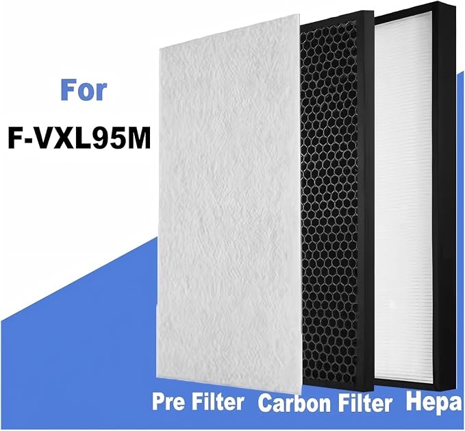 Replacement HEPA Activated Carbon Filter，Compatible - Image 2