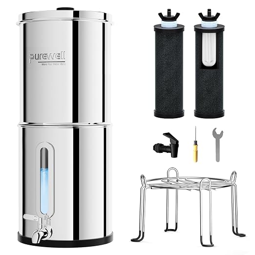 Purewell 2.25G Gravity Water Filter System by Purewell
