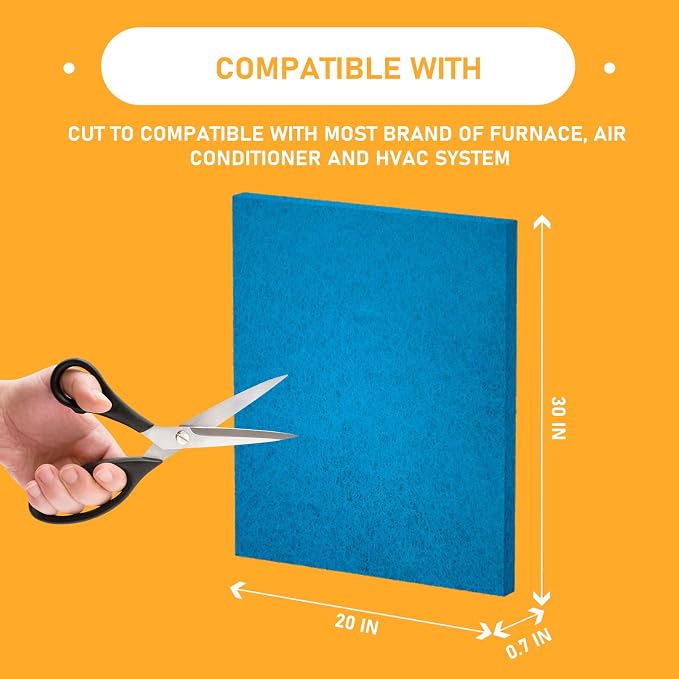 20x30x1 Reusable Air Filter Cut To Compatible - Image 3