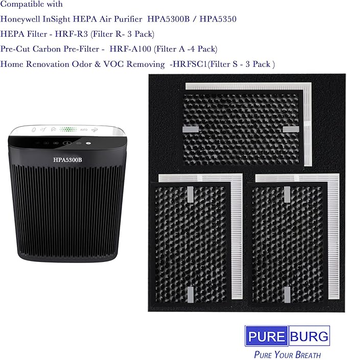 PUREBURG Replacement True HEPA Filter Compatible - Image 2