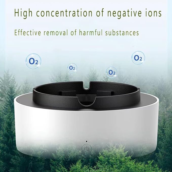2-in-1 Air Purifier Multifunctional Ashtray Air Purifier - Image 5