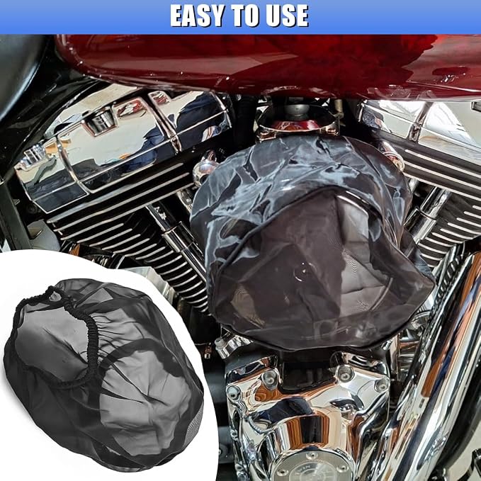 Air Intake Filter Sock Cover, Waterproof Dustproof Air Cleaner Protective Cover - Image 4
