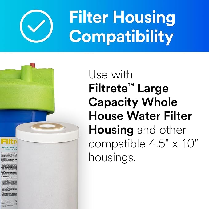 Filtrete Large Capacity Granulated Activated Carbon Whole House Water Filter - Image 2