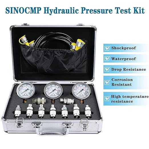 SINOCMP Hydraulic Pressure Test Kit - Image 3