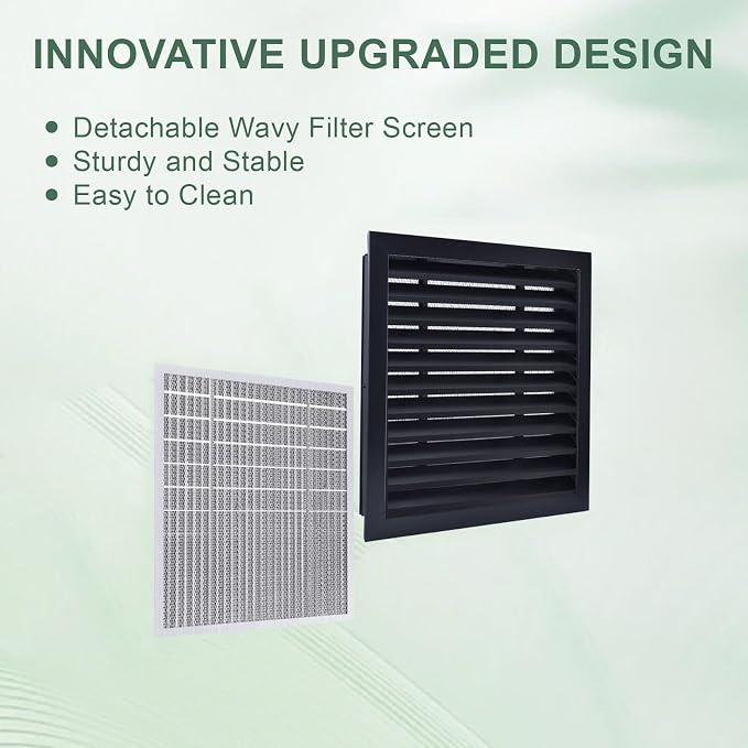 2-Pack 14"x14" Gable Vent - Image 5