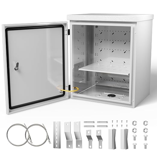 Steel Electrical Box, IP67 Waterproof & Rust-Resistant, Outdoor/Indoor by StructoMax