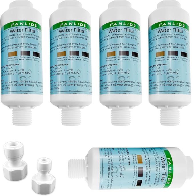 Bidet water filter for electronic bidet seats, Toilet water filter system by FANLIDE