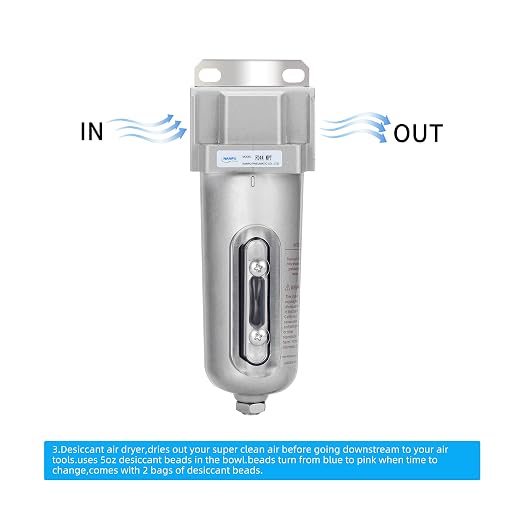 NANPU Industrial Grade Heavy Duty 3/4" NPT Activated Carbon Compressed Air - Image 2