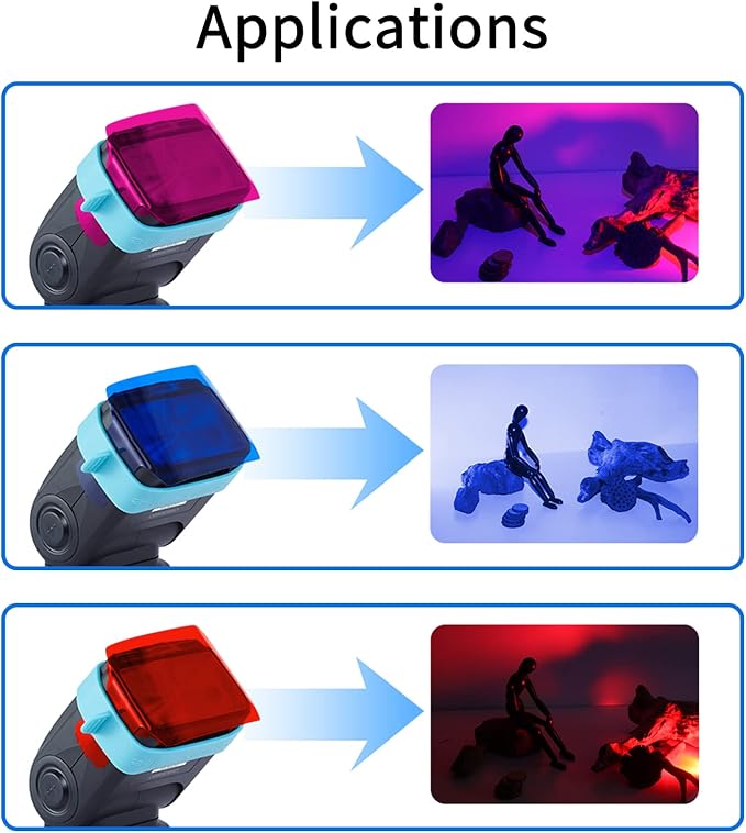 Selens Universal Flash Gels Lighting Filter SE-CG20-20 pcs Combination Kits - Image 4