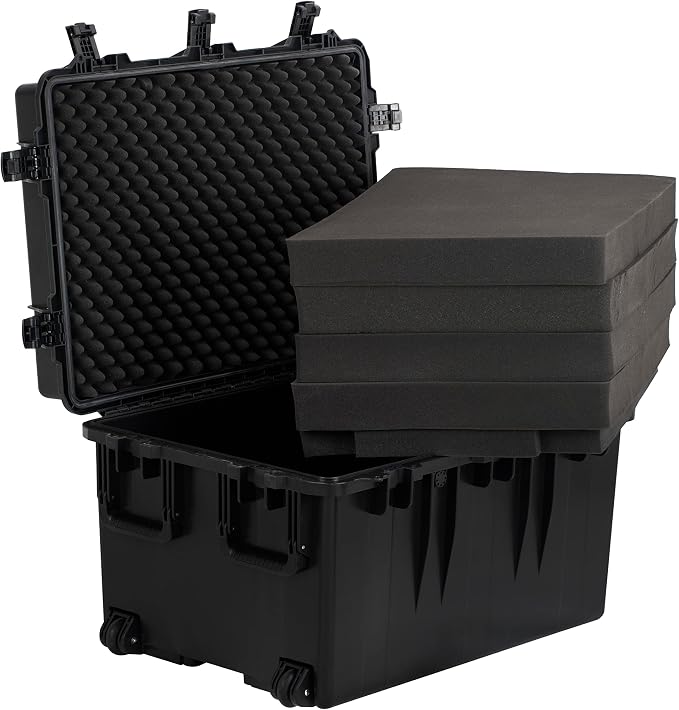 MEIJIA Portable All Weather Waterproof Camera Case, Customizable Fit Foam - Image 2