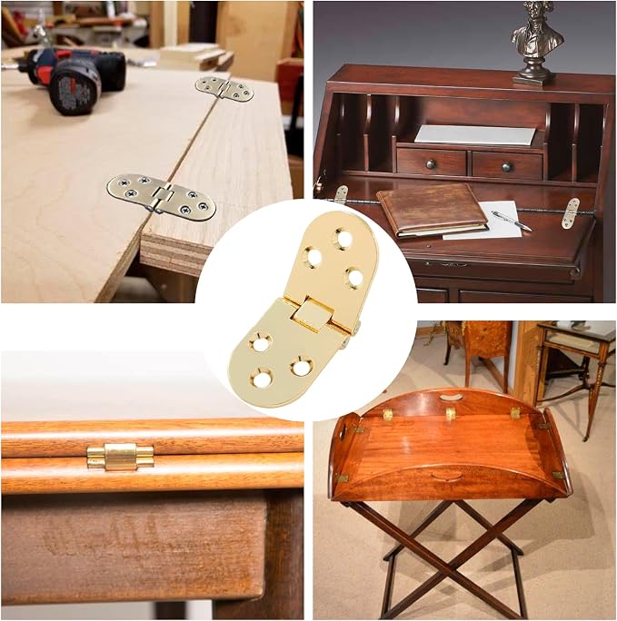 4Pcs Heavy Duty Folding Table Hinges - Image 6