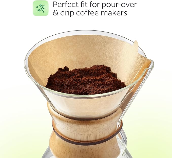 200 Count #4 Unbleached Paper Coffee Filters - Image 4