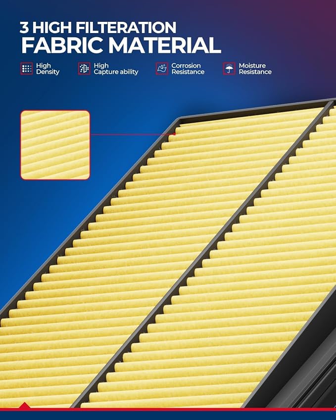KAX Engine Air Filter, CA9361 Replacement - Image 4