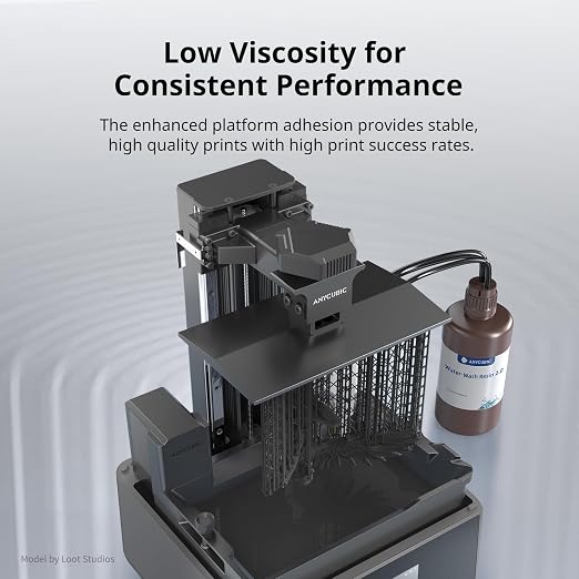 ANYCUBIC Water Washable 3D Printer Resin 2.0 Bundle, 405nm High Precision - Image 4