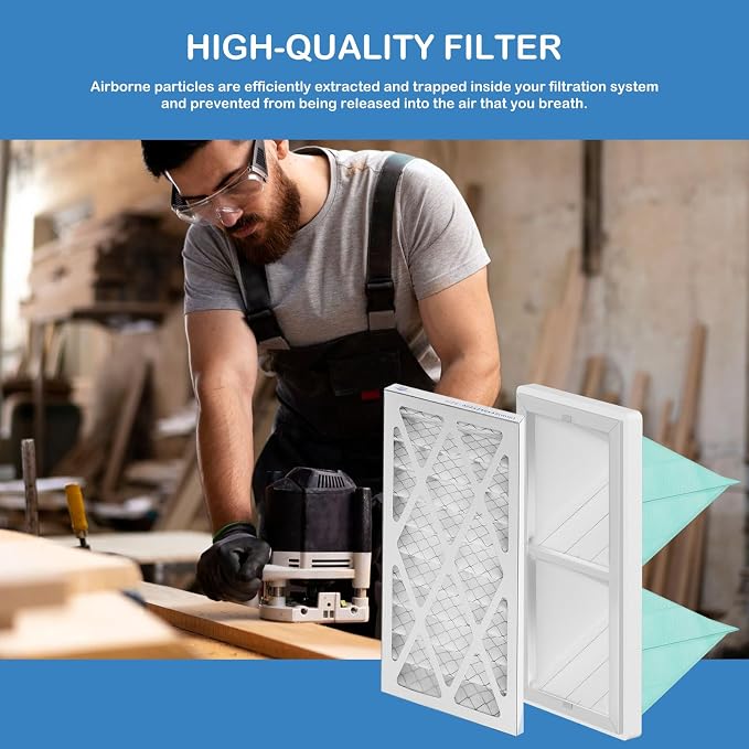 1 Micron Inner Filter and 5-Micron Outer Air Filter Replacement Compatible - Image 5
