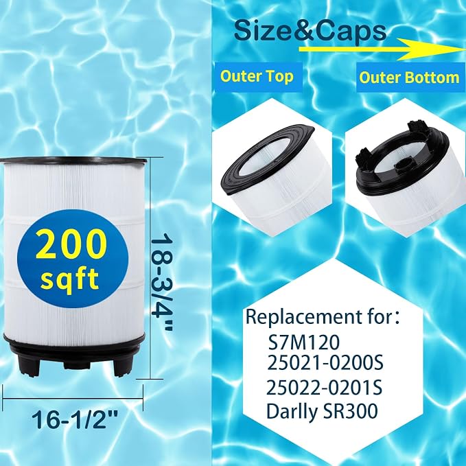 S7M120 System 3 Outer Pool Filter Compatible - Image 2