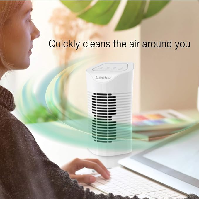 Lasko HF11200 Desktop Air Purifier - Image 7